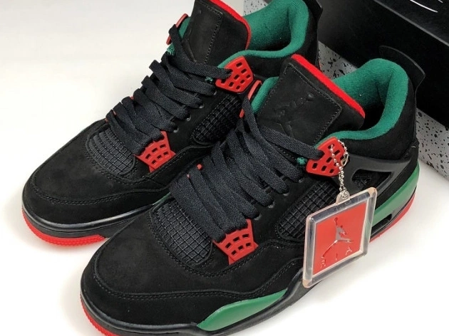 Black Air AQ3816-063 4 Jordan Green-Varsity Gorge NRG Red 0228